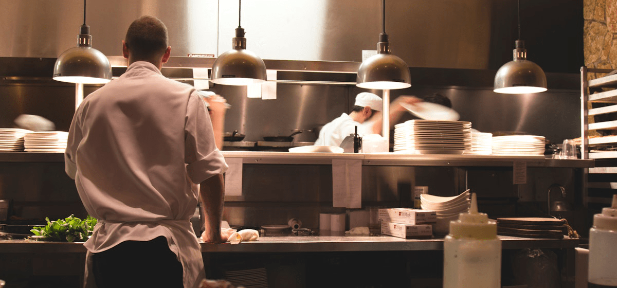 Ansulex R-102 bild på restaurangkök